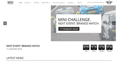 Desktop Screenshot of minichallenge.co.uk