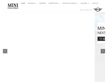 Tablet Screenshot of minichallenge.co.uk